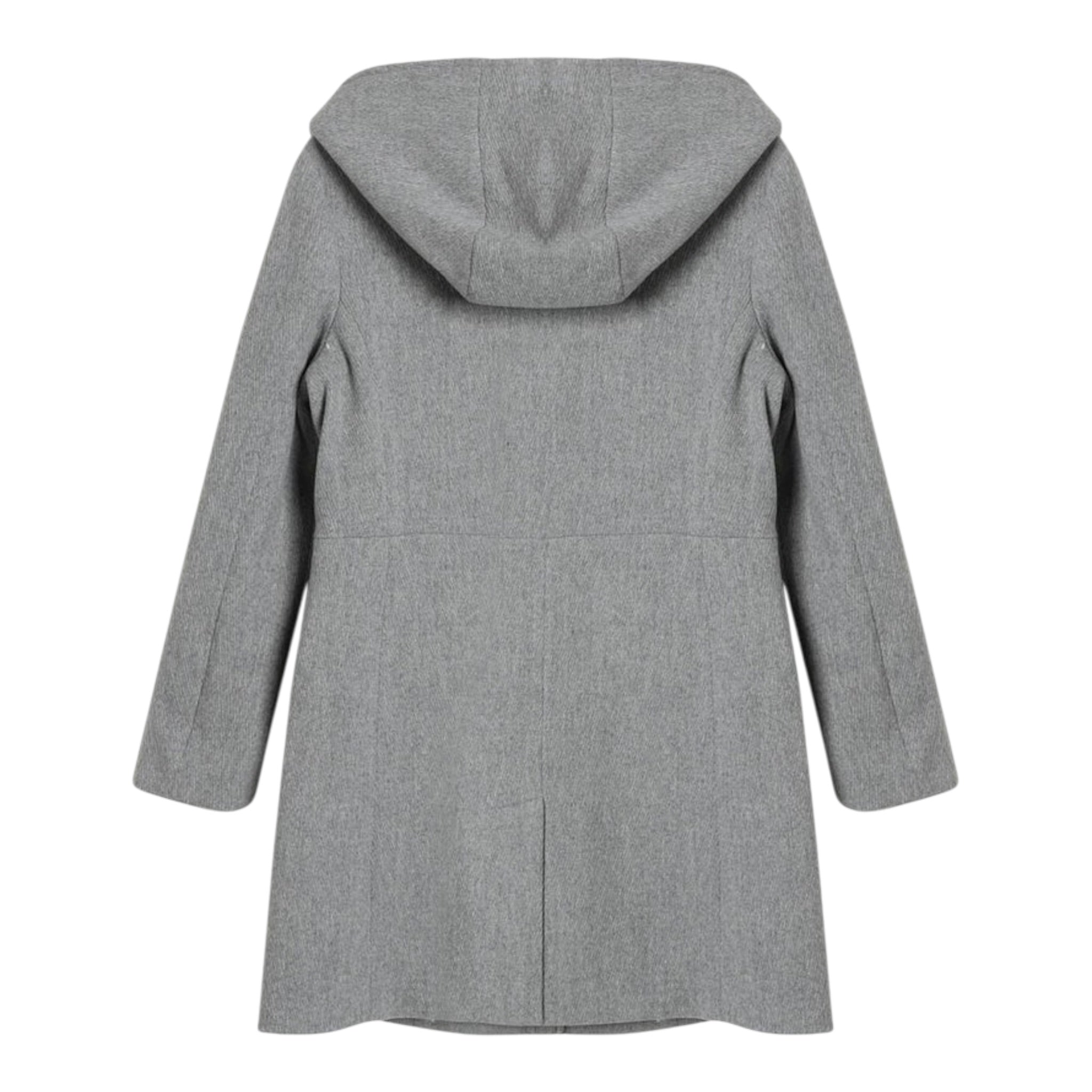 Fay Cappotto tinta unita con Bottoni Grigio per Bambino FV2A20 GRIGIO FAY 