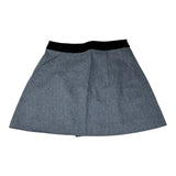 Fay Gonna tinta unita con Bottone Blu per Bambina FV7A01 BLU FAY 