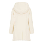 Fay Cappotto tinta unita con Cappuccio Panna per Bambino FX2A00E0226 PANNA FAY 