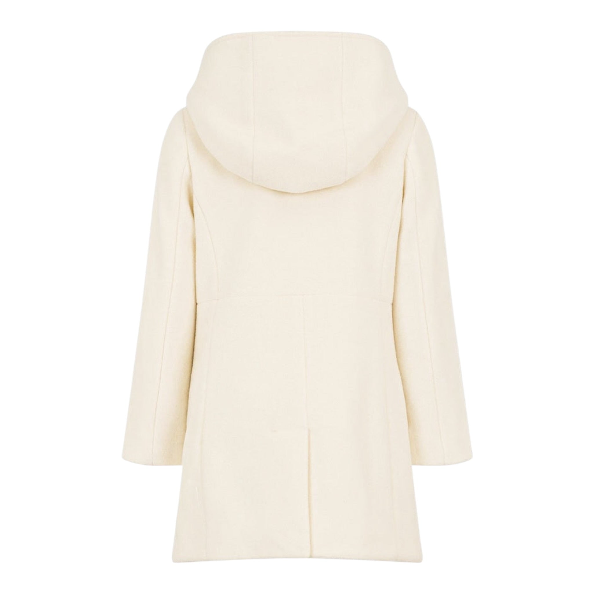 Fay Cappotto tinta unita con Cappuccio Panna per Bambino FX2A00E0226 PANNA FAY 