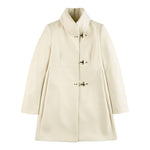 Fay Cappotto tinta unita Panna per Bambina FX2A30 PANNA FAY 