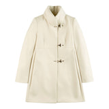 Fay Cappotto tinta unita Panna per Bambina FX2A30 PANNA FAY 