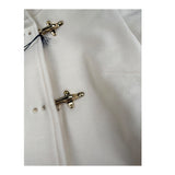 Fay Cappotto tinta unita Panna per Bambina FX2A30 PANNA FAY 