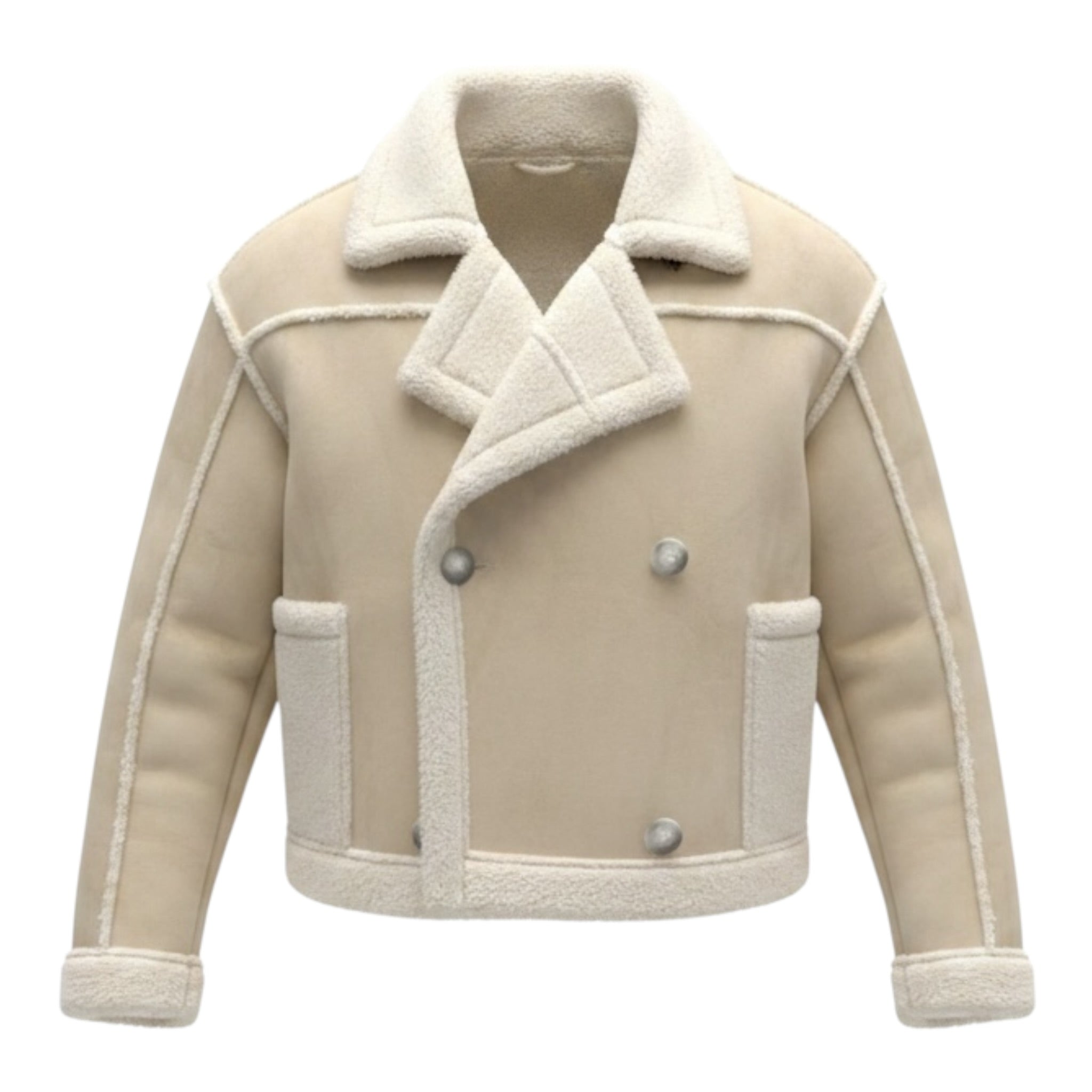Fay Giubbino tinta unita Modello Montone Beige per Bambino FX2B77 BEIGE FAY 