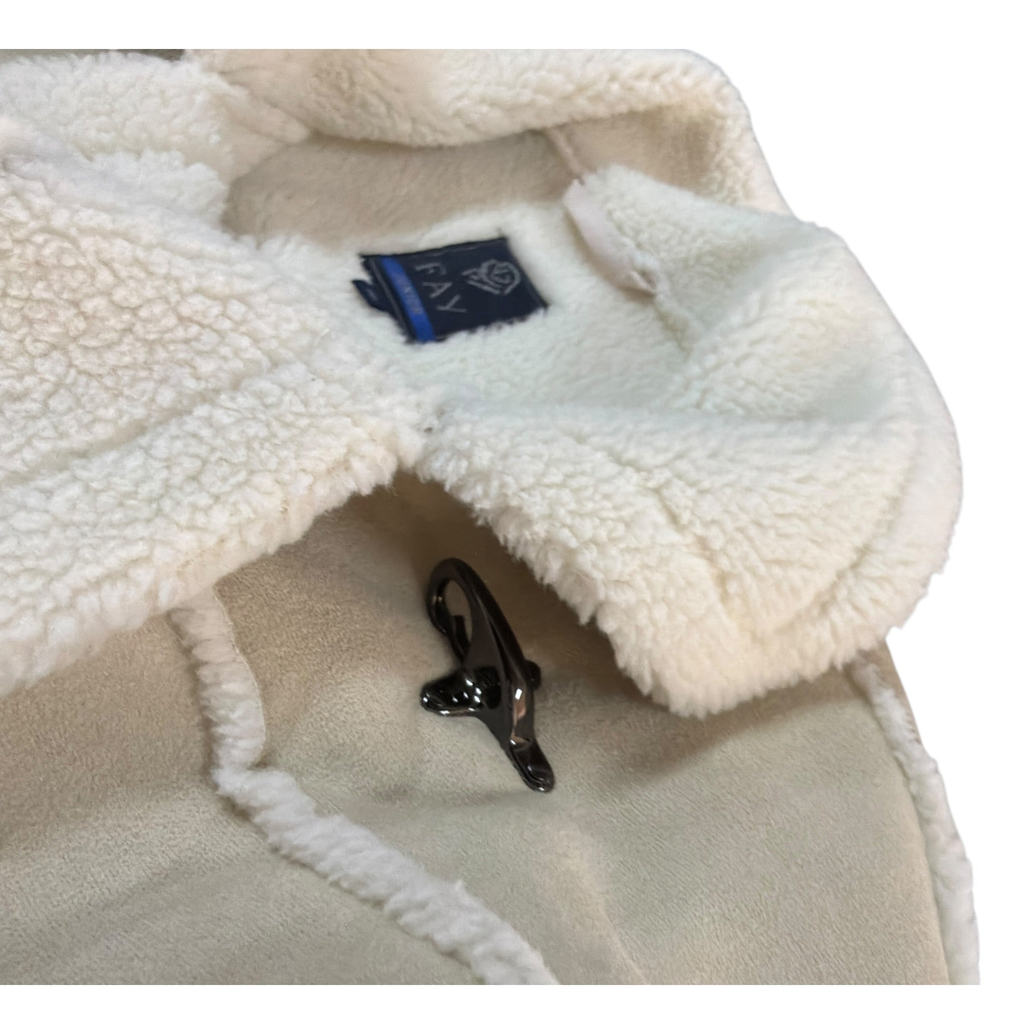 Fay Giubbino tinta unita Modello Montone Beige per Bambino FX2B77 BEIGE FAY 