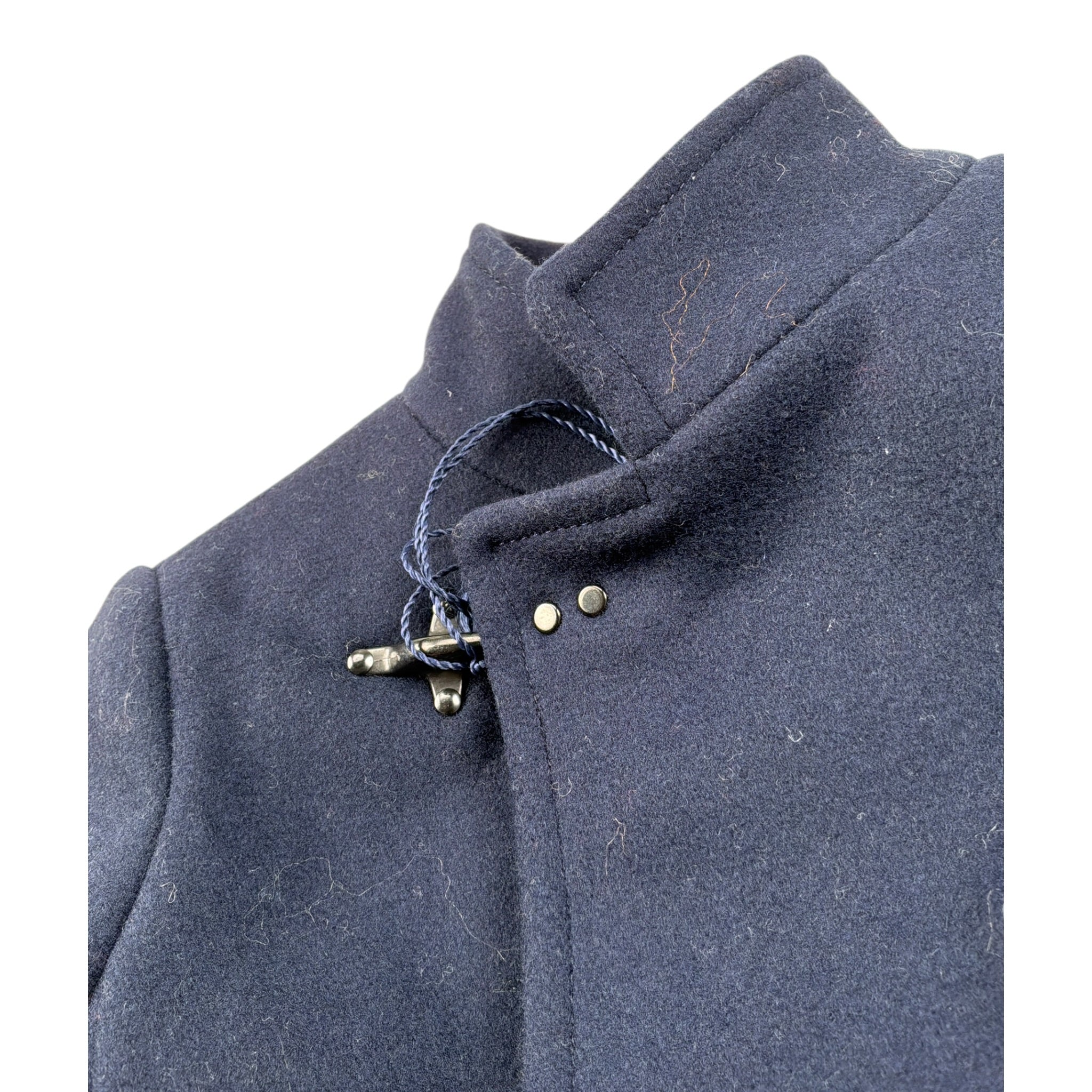 Fay Cappotto tinta unita con Colletto Blu per Neonato FX2P97E0051 BLU FAY 