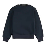 Fay Felpa Chiusa Girocollo tinta unita con Logo Blu per Bambino FX4P00 BLU FAY 
