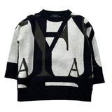 Fay Maglia Girocollo tinta unita con Logo Blu per Neonato FX9P50N BLU FAY 