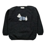 Fina Ejerique Maglia tinta unita con Stampa Grigio per Bambino O25B03MAR GRIGIO FINA EJERIQUE 