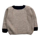 Fina Ejerique Maglia Bicolore Manica Lunga Beige per Bambino O25B16BEI BEIGE FINA EJERIQUE 