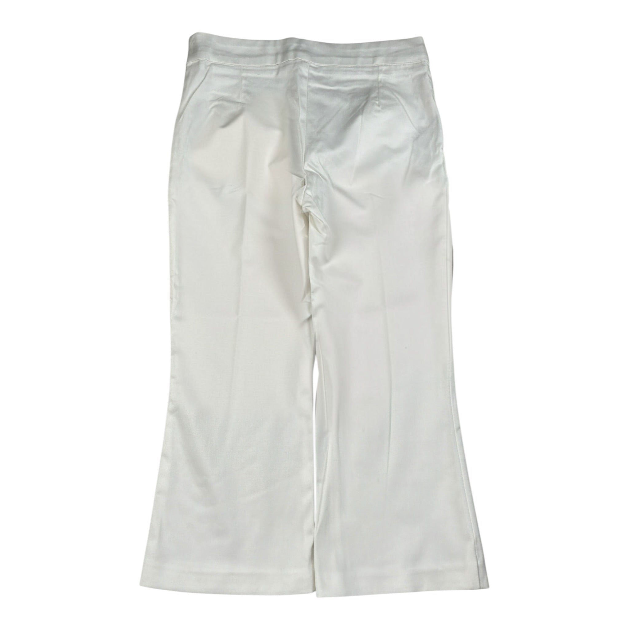 Fracomina Pantalone tinta unita con Elastico In Vita Bianco per Bambina PQPQPPQ BIANCO FRACOMINA 
