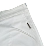 Fracomina Pantalone tinta unita con Elastico In Vita Bianco per Bambina PQPQPPQ BIANCO FRACOMINA 