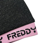 Freddy Cappello tinta unita con Logo Nero per Bambina FR2143 NERO FREDDY 