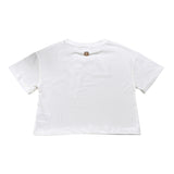 Freddy T-Shirt tinta unita con Applicazioni Bianco per Bambina FR2186 BIANCO FREDDY 