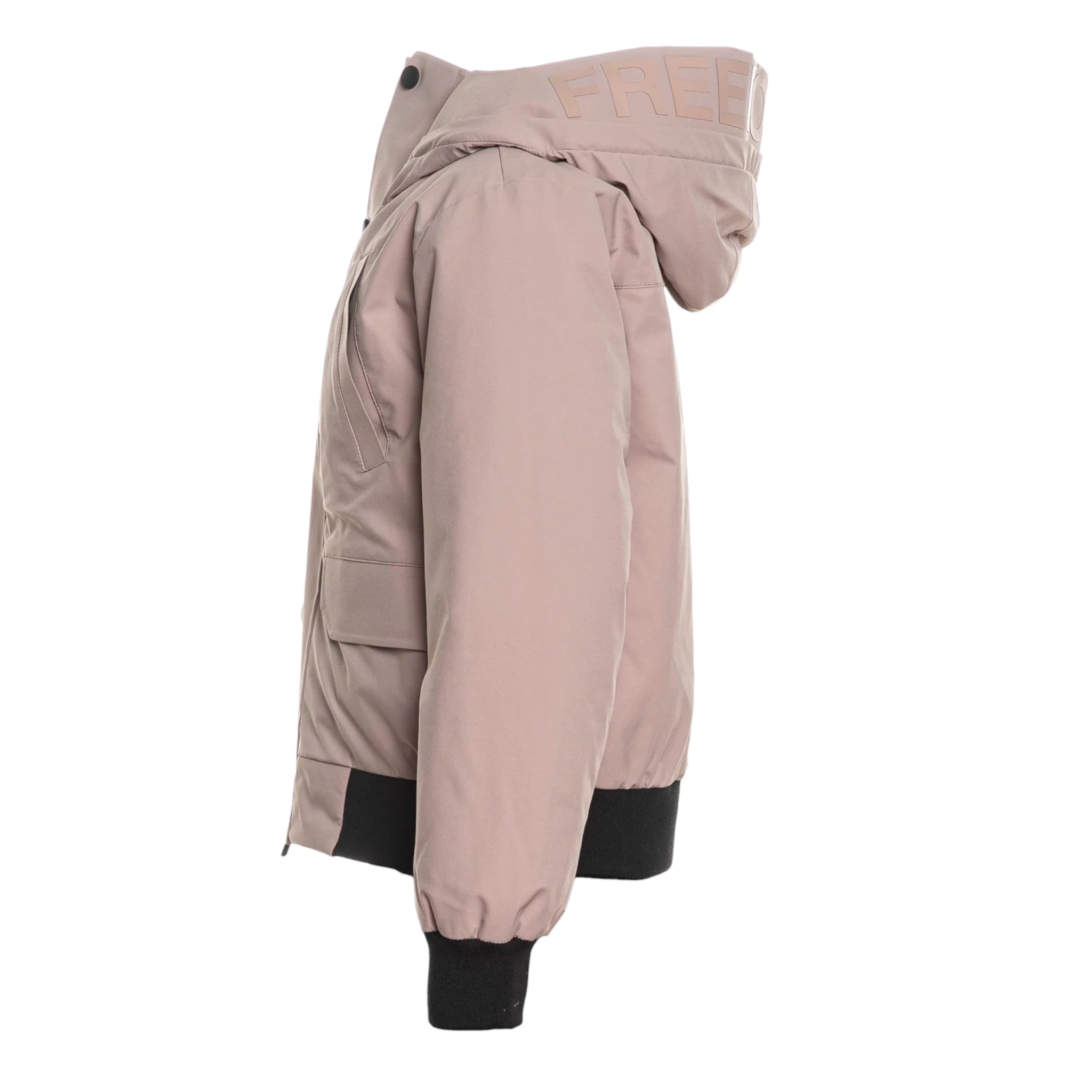 Freedomday Giubbino tinta unita con Cappuccio Beige per Bambino 4031O00001 BEIGE FREEDOMDAY 