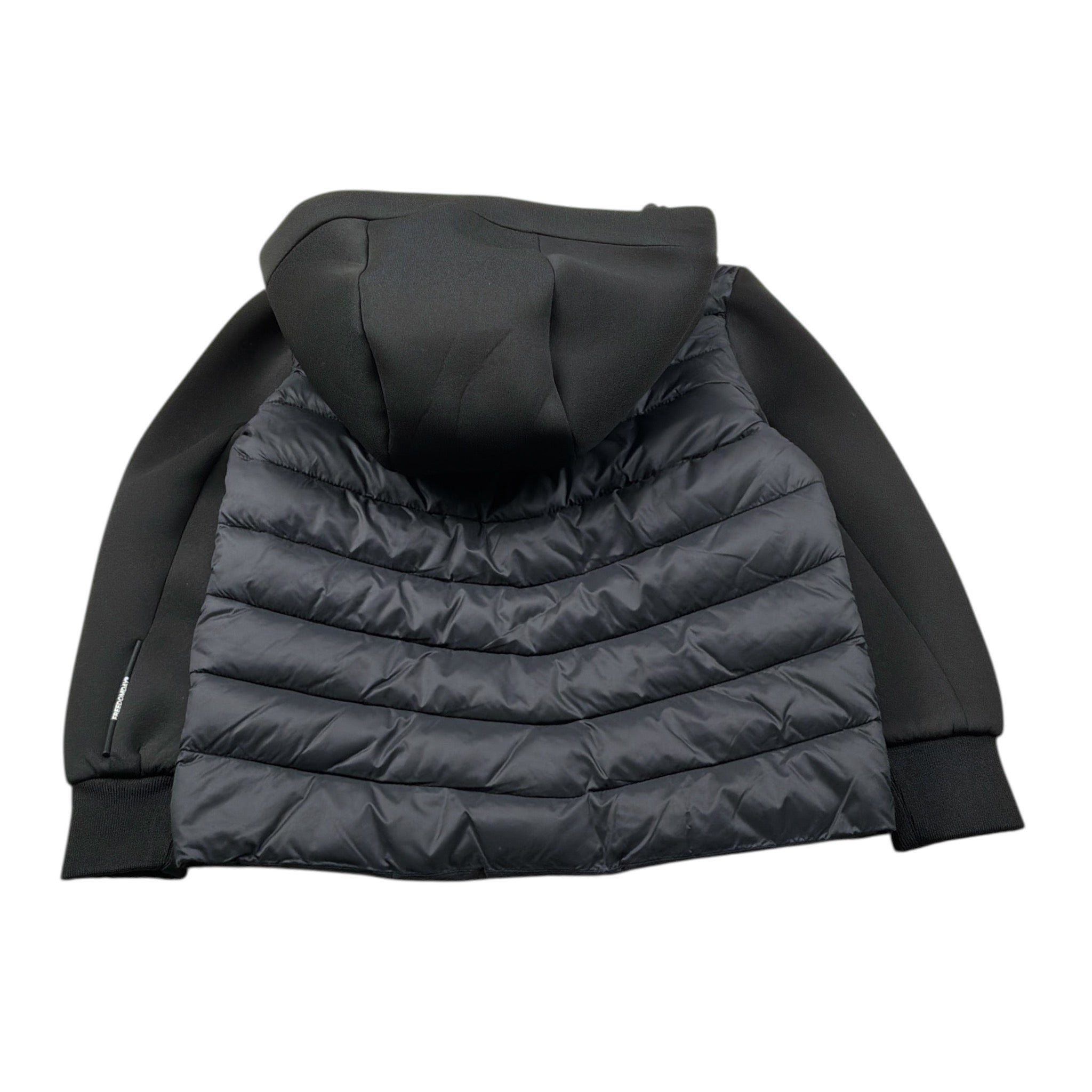 Freedomday Giubbino Bicolore con Zip E Cappuccio Nero per Bambino 4031O00006 NERO FREEDOMDAY 