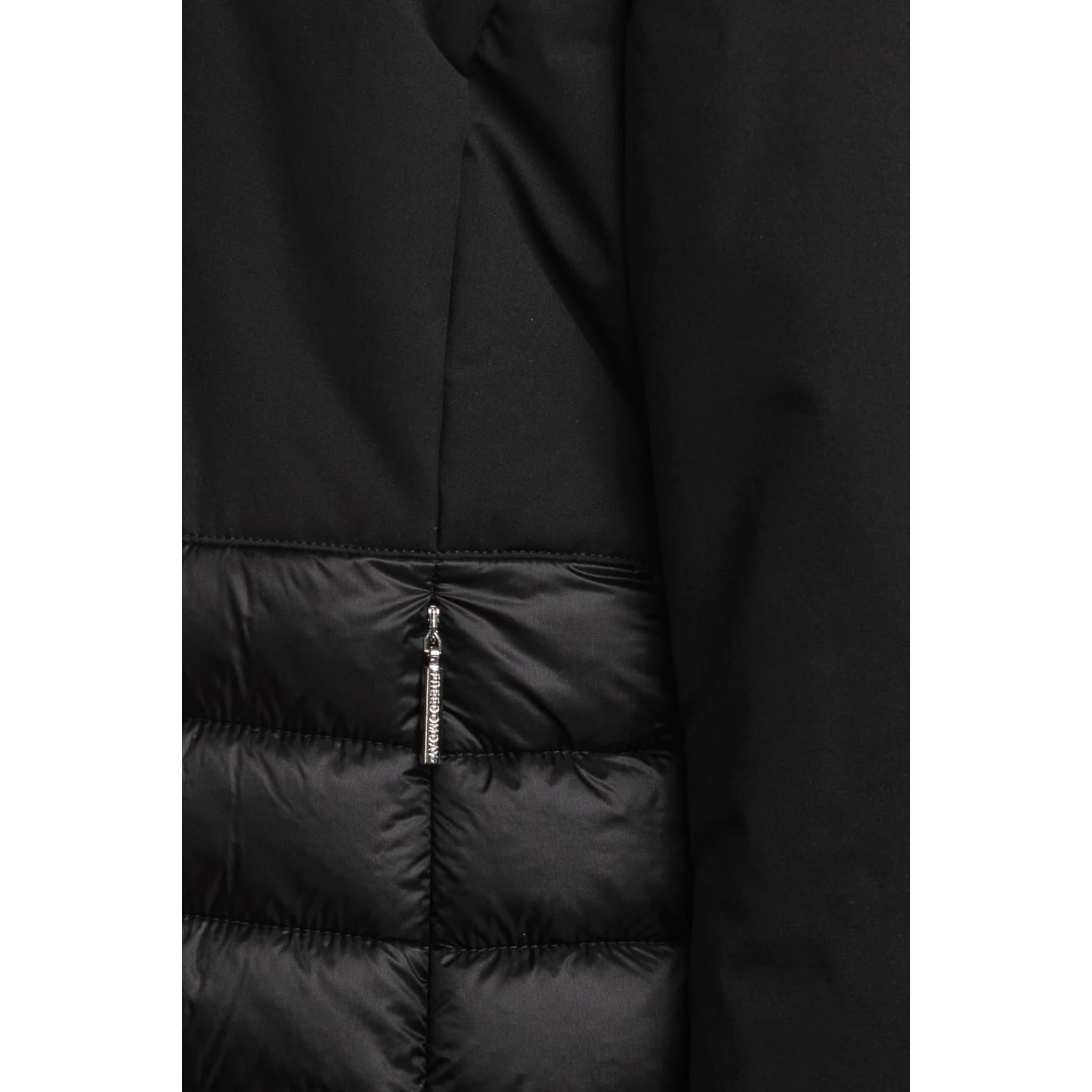 Freedomday Giubbino tinta unita con Zip E Cappuccio Nero per Bambina 4041O00010 NERO FREEDOMDAY 
