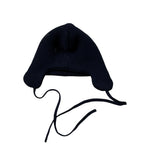 Frilo Cappello tinta unita con Ricami Blu per Neonata 821207 BLU FRILO 