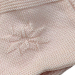 Frilo Cappello tinta unita con Ricami Rosa per Neonata 821207 ROSA FRILO 