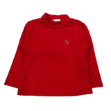 Fun & Fun Shirt Girocollo tinta unita Rosso per Neonata FNNTS0748 ROSSO FUN & FUN 
