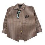 Gabriella Gucci Camicia Manica Lunga tinta unita Beige per Bambina GK061 BEIGE GABRIELLA GUCCI 