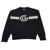 Gabriella Gucci Maglia Girocollo tinta unita con Logo Nero per Bambina GK075 NERO GABRIELLA GUCCI 