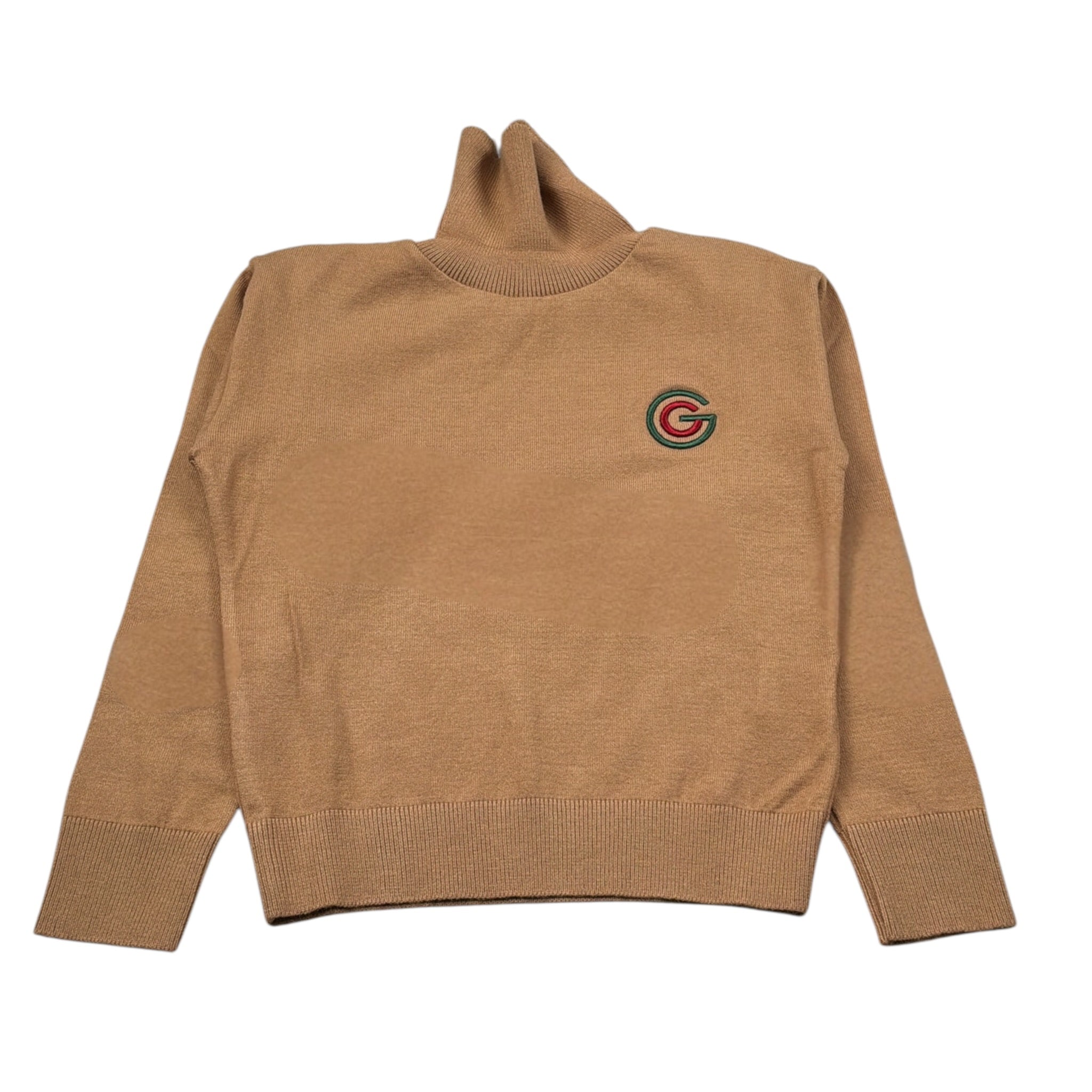 Gabriella Gucci Maglia Collo Alto tinta unita Beige per Bambina GK077 BEIGE GABRIELLA GUCCI 