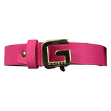 Gaelle Cintura tinta unita con Logo Fuxia per Bambina 2741AB00647 FUXIA GAELLE 