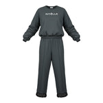 Gaelle Completo 2Pz Pantalone-Felpa tinta unita con Applicazioni Nero per Bambina 2741FY006211 NERO GAELLE 