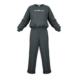 Gaelle Completo 2Pz Pantalone-Felpa tinta unita con Applicazioni Nero per Bambina 2741FY006211 NERO GAELLE 