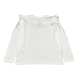 Gaelle Shirt tinta unita con Brillantini Bianco per Bambina 2741M00574 BIANCO GAELLE 