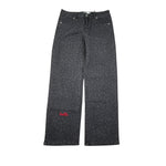 Gaelle Jeans tinta unita con Girovita Regolabile Nero per Bambina 2741PD00551X NERO GAELLE 