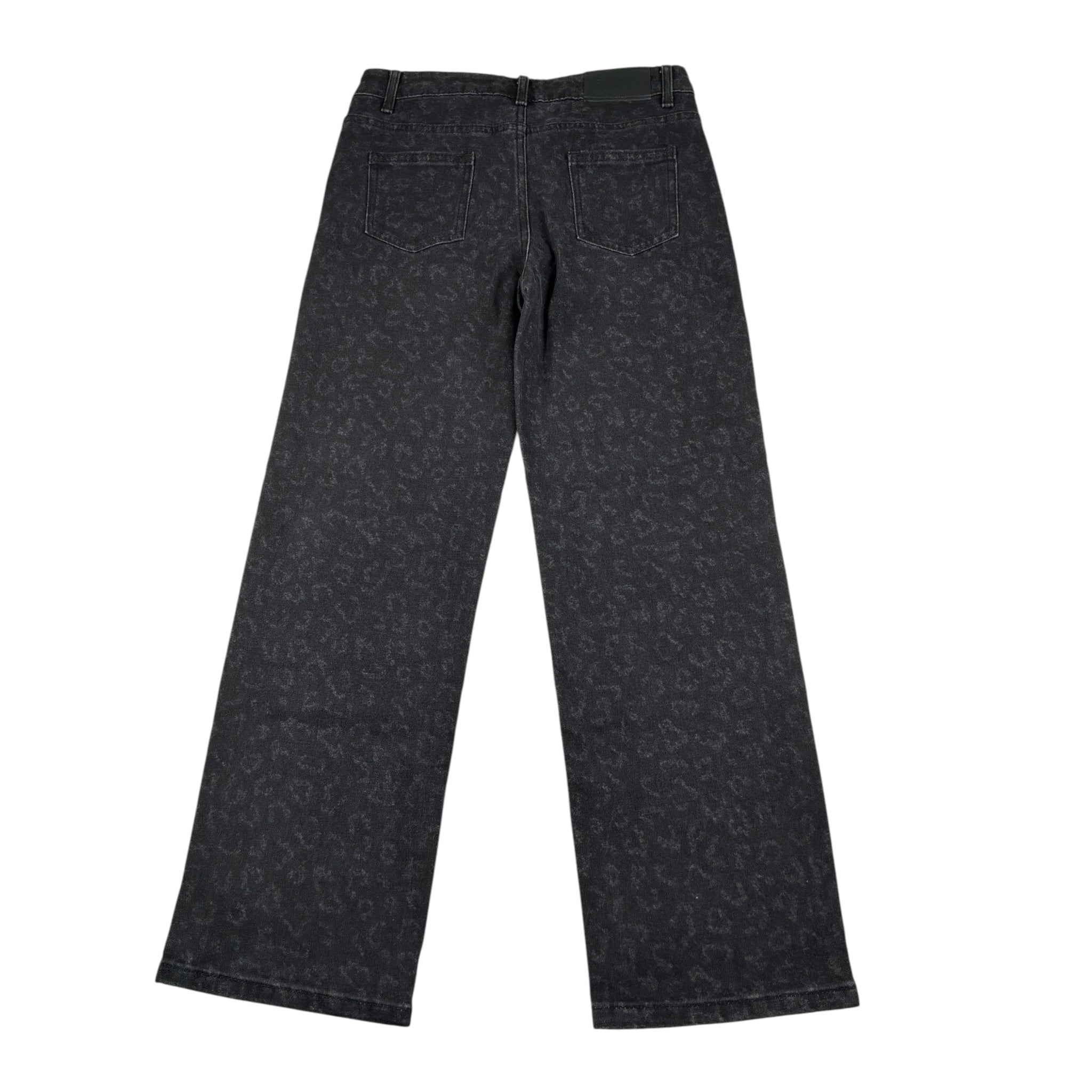Gaelle Jeans tinta unita con Girovita Regolabile Nero per Bambina 2741PD00551XX NERO GAELLE 