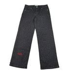 Gaelle Jeans tinta unita con Girovita Regolabile Nero per Bambina 2741PD00551XX NERO GAELLE 