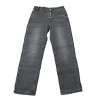 Gaelle Jeans tinta unita con Girovita Regolabile Nero per Bambina 2741PD00553 NERO GAELLE 