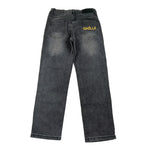 Gaelle Jeans tinta unita con Girovita Regolabile Nero per Bambina 2741PD00553 NERO GAELLE 
