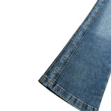 Gaelle Jeans tinta unita Modello Palazzo Blu per Bambina 2741PD00558 BLU GAELLE 