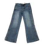 Gaelle Jeans tinta unita Modello Palazzo Azzurro per Bambina 2741PD00558X AZZURRO GAELLE 