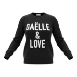 Gaelle Maglia tinta unita con Stampa Nero per Bambina 2741W00560 NERO GAELLE 