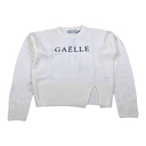 Gaelle Maglia tinta unita con Stampa Panna per Bambina 2741WY00559 PANNA GAELLE 