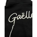 Gaelle Felpa In Maglia con Zip E Cappuccio tinta unita Nero per Bambina 2741WY00569 NERO GAELLE 