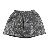 Gaelle Gonna tinta unita con Paillettes Argento per Bambina 2742G00608 ARGENTO GAELLE 