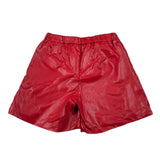 Gaelle Short tinta unita con In Ecopelle Rosso per Bambina 2742S00580 ROSSO GAELLE 