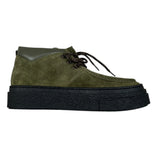 Gallucci Sneakers tinta unita con Suola Incontrasto Verde per Bambino J20455AM VERDE GALLUCCI 