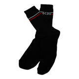 Gcds Calzini Tint Unita con Logo Nero per Bambino 3802BA NERO GCDS 