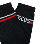 Gcds Calzini Tint Unita con Logo Nero per Bambino 3802BA NERO GCDS 