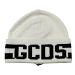 Gcds Cappello tinta unita con Logo Bianco per Bambina B2JU56 BIANCO GCDS 