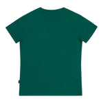 Gcds T-Shirt tinta unita con Stampa Verde per Bambino B2KM2328BA3 VERDE GCDS 