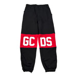Gcds Pantalone Modello Tuta tinta unita con Logo Nero per Bambino B2KU3017BA2 NERO GCDS 