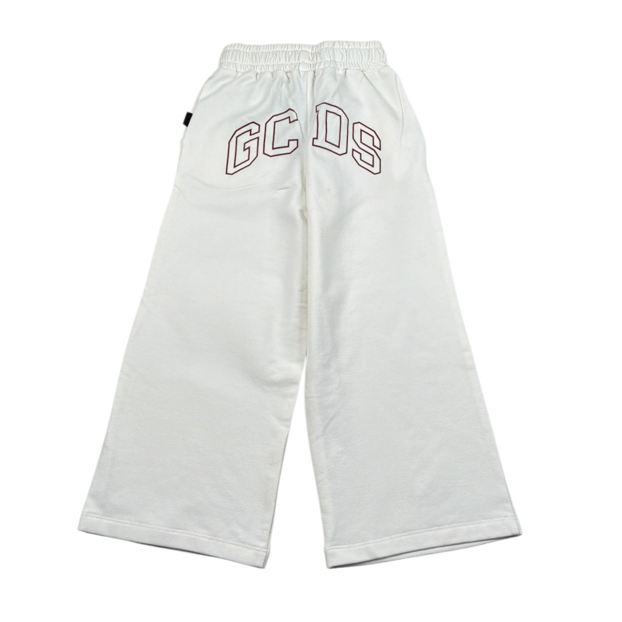 Gcds Pantalone Modello Tuta tinta unita Bianco per Bambina B2KW3024BA5 BIANCO GCDS 